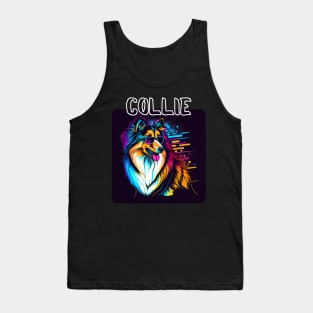 Graffiti Style - Cool Collie 1 Tank Top